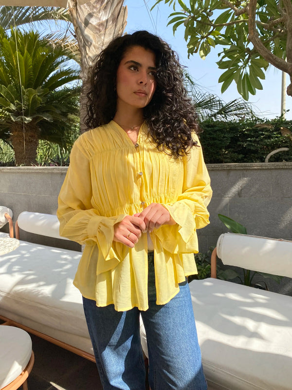 Yellow Blouse