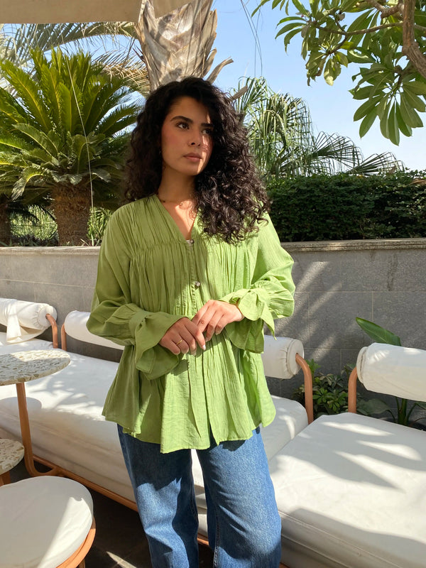 Matcha Blouse