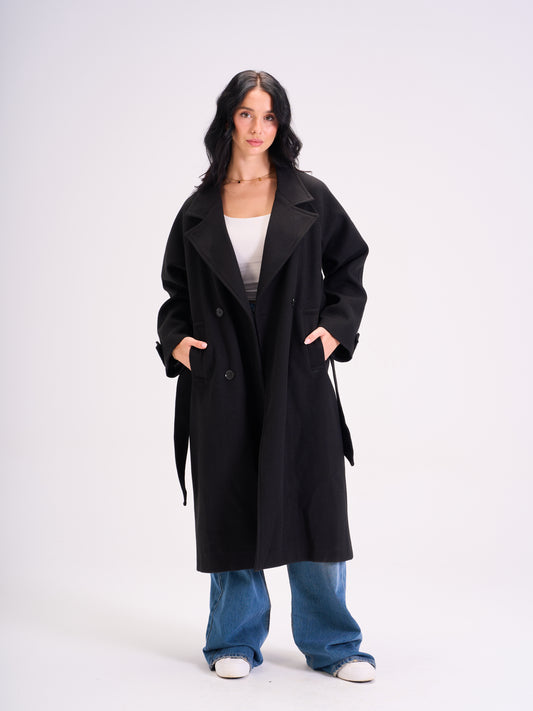 Timeless Trench Coat Black