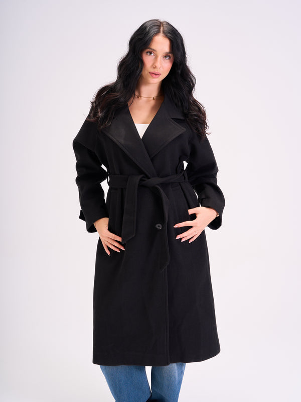 Timeless Trench Coat Black